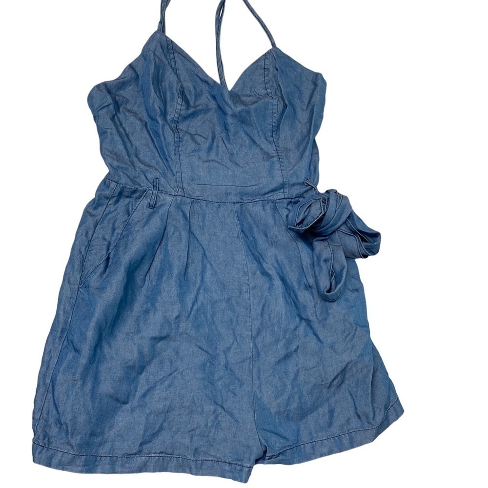 NWT Lulu’s tencel strappy romper shorts size XS